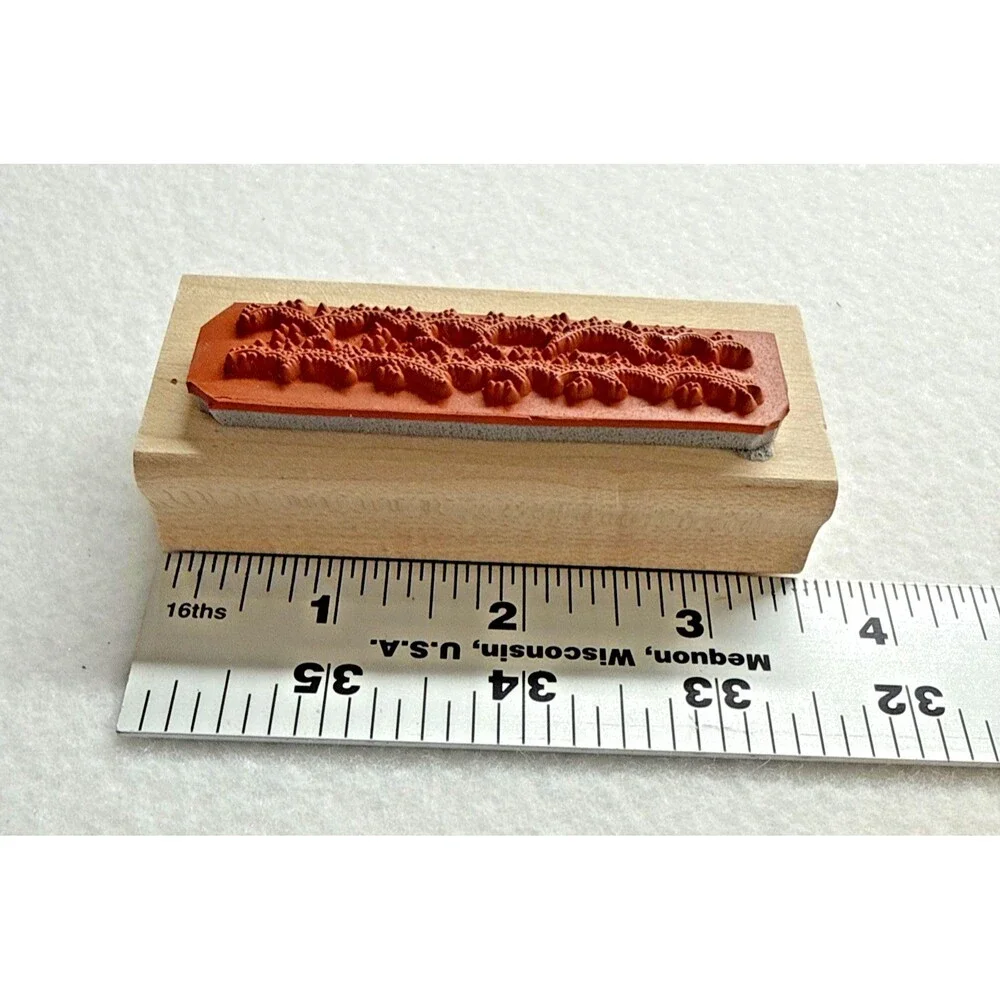 GARDEN SEEDS Stampin' Up! Foam Mount Rubber Stamps Vegetable Harvest Food abx25